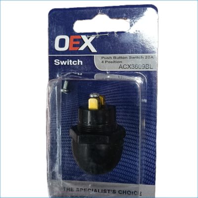 OEX ACX3609BL PUSH SWITCH 20A