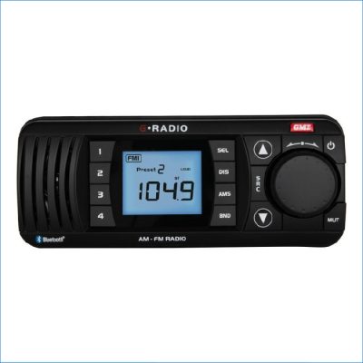 GME-AM/FM IP67 Marine Stereo with Blueto