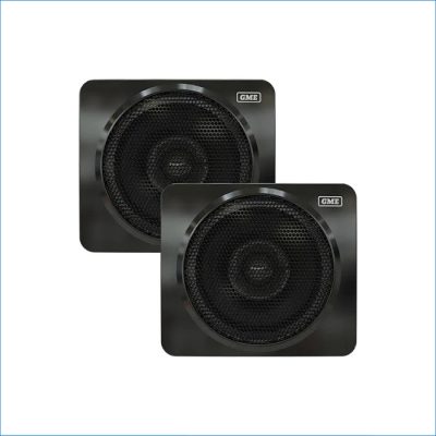 GME-3 Inch Marine Box Speakers pair Blac
