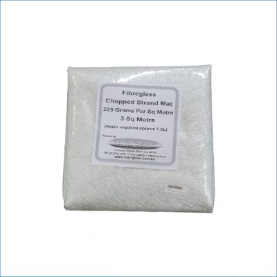 FIBRE GLASS - CHOPPED MAT 225GM 3MT