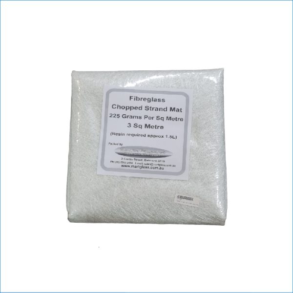 FIBRE GLASS - CHOPPED MAT 225GM 3MT