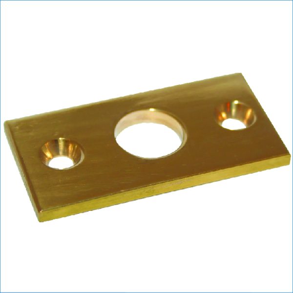 RWB-R/Lock Plate Flat Brs 3/8
