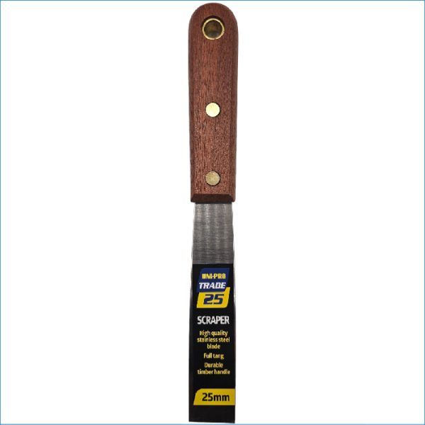 UNI-PRO TRADE STAINLESS STEEL SCRAPER 25